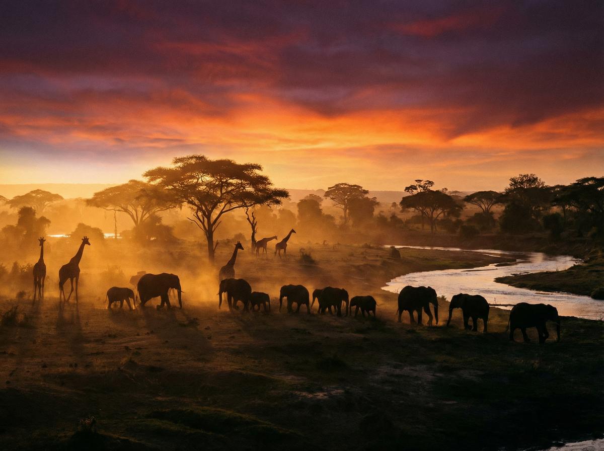 妻社非洲动物视频