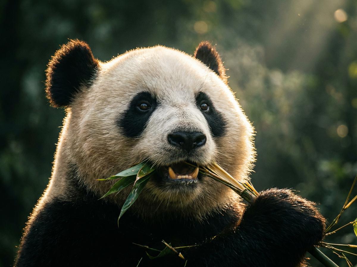 妻社熊猫吃竹视频